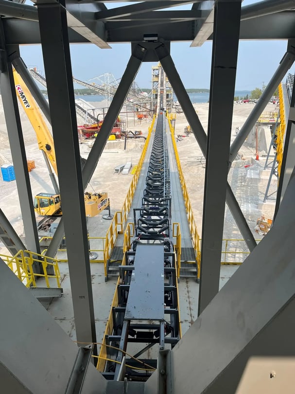 New Infrastructure & Increase to Material Conveyance Capacity