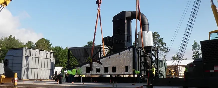 New Biomass-Fueled Combined Heat and Power Plant