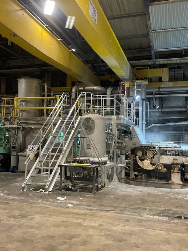 Headbox Replacement on Paper Machine #2
