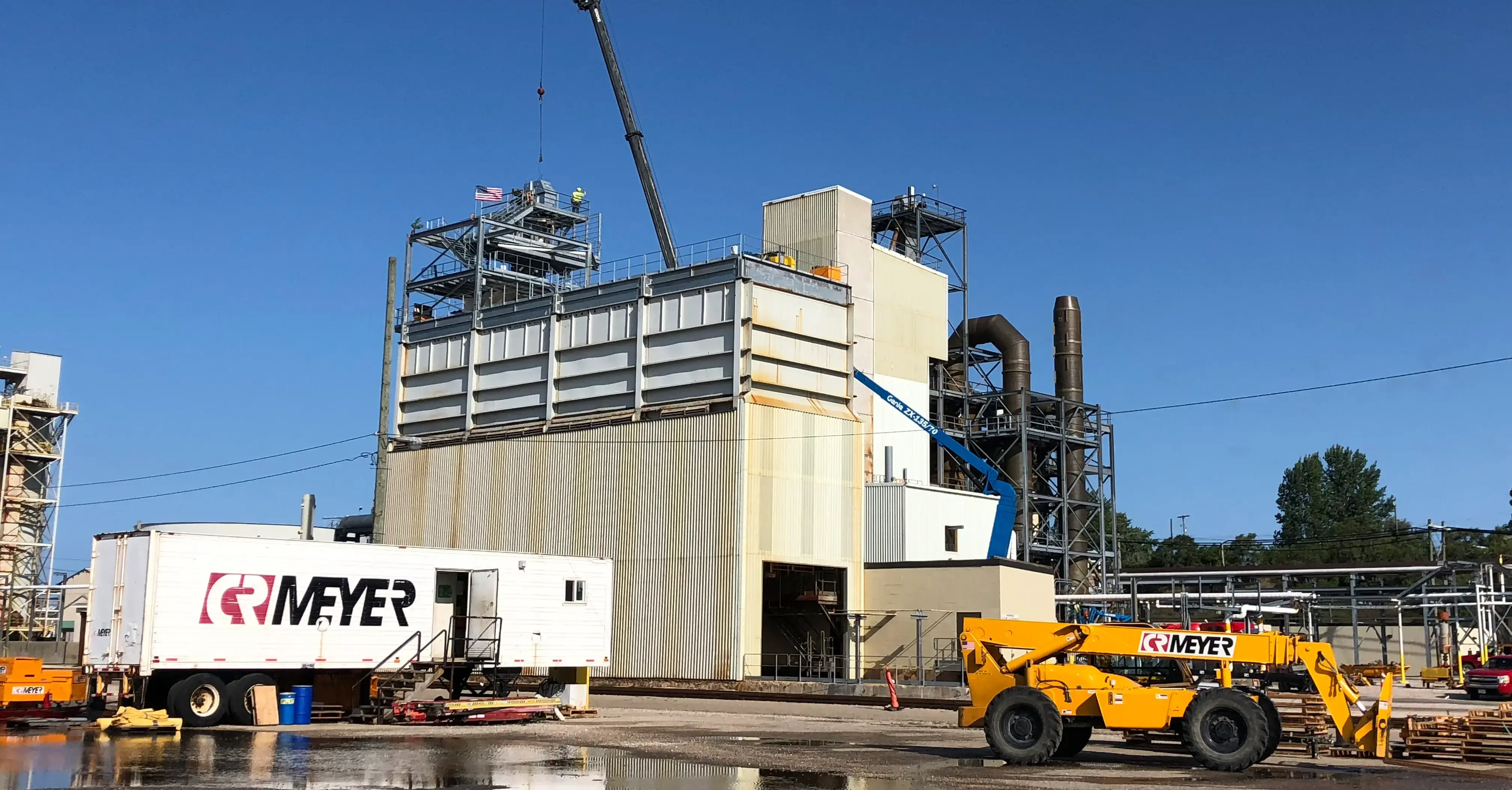 Rebuild of the D Bulk Hopper Upper Steel Structure
