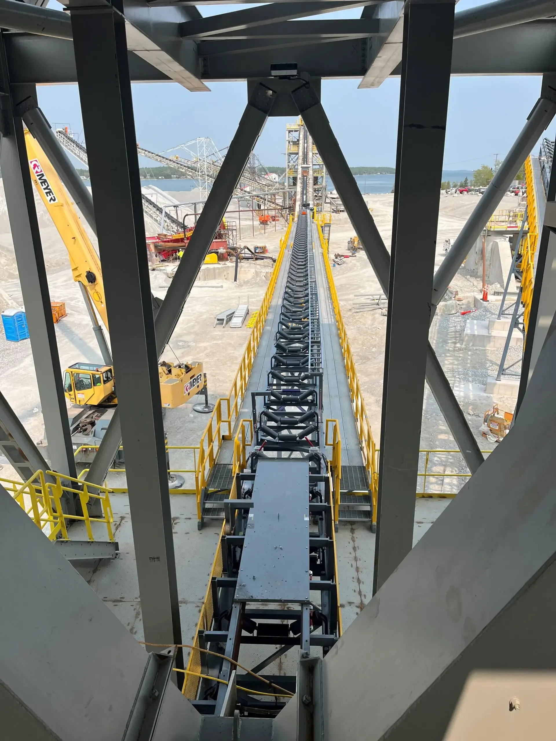 New Infrastructure & Increase to Material Conveyance Capacity