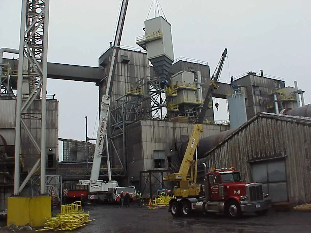 Installation of Indirect Coal Firing Systems on Two Kilns