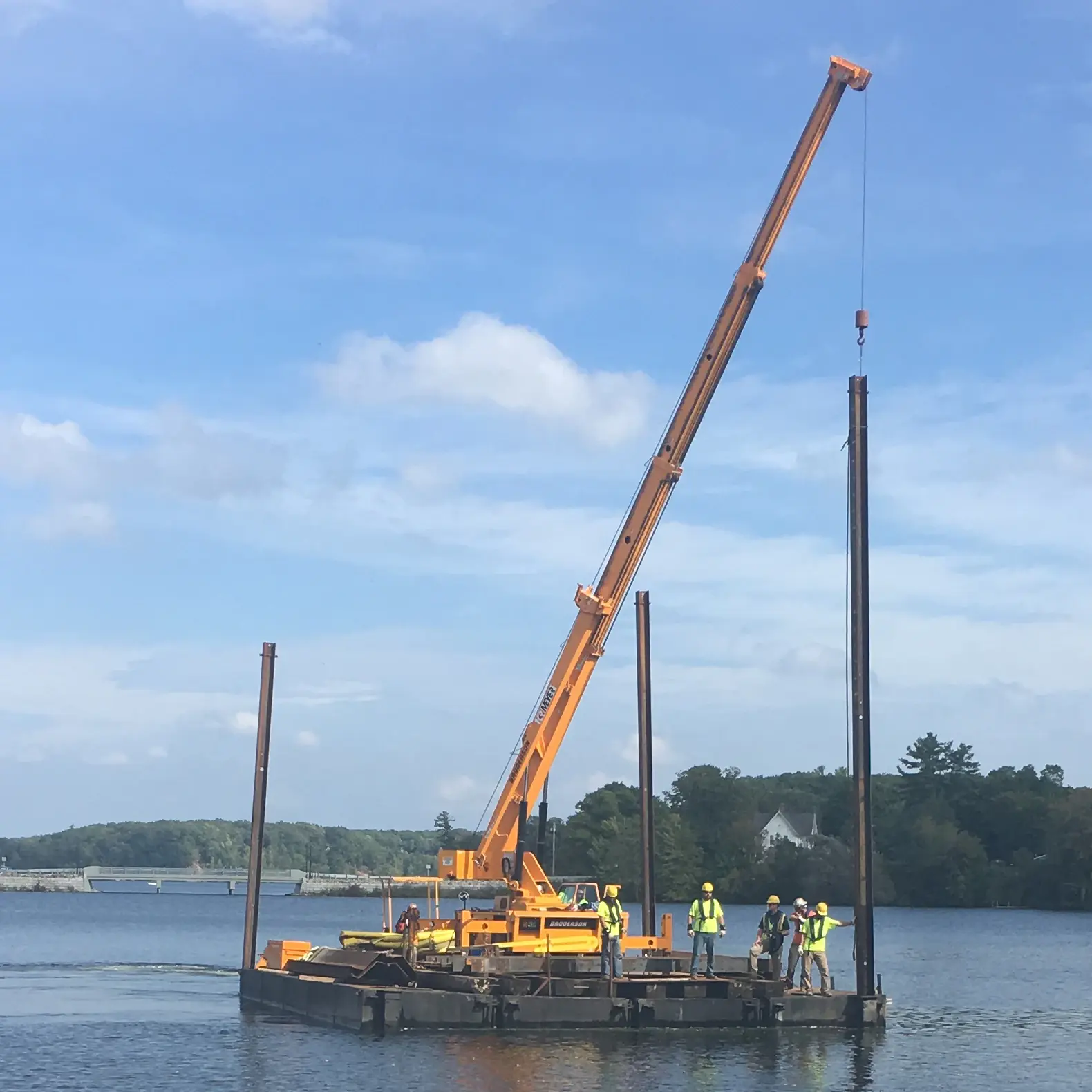 Steel Liner Replacement in Three Hydroelectric Spill Tubes
